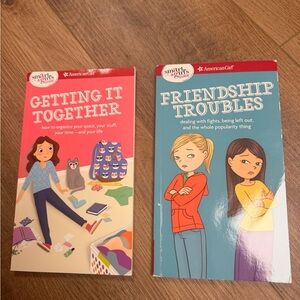 American Girl Smart Girl’s Books Set - Getting It Together & Friendship Troubles